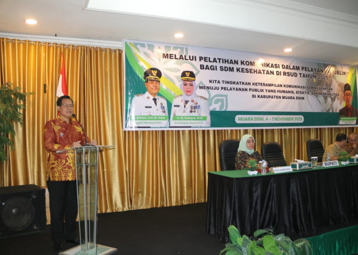 Bupati Edison Tekankan Pentingnya Komunikasi Humanis dalam Pelayanan Kesehatan