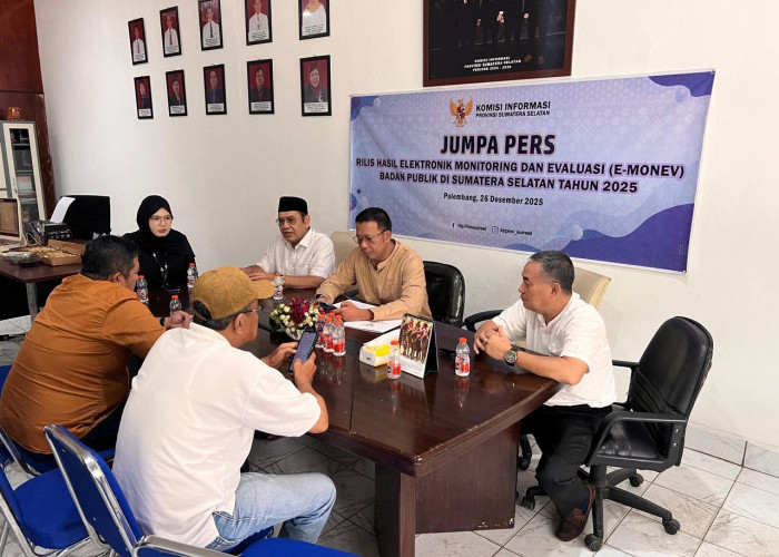 Transparan dan Akuntabel, Pemkab Muara Enim Raih Predikat Kabupaten Informatif dalam E-Monev KI Sumsel 2025