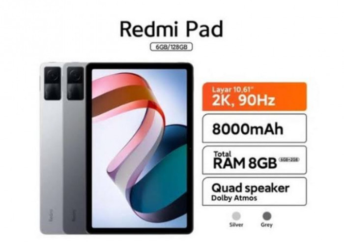 Ini Spesifikasi Xiaomi Redmi Pad yang Punya Performa Optimal, Harganya Murah Lho