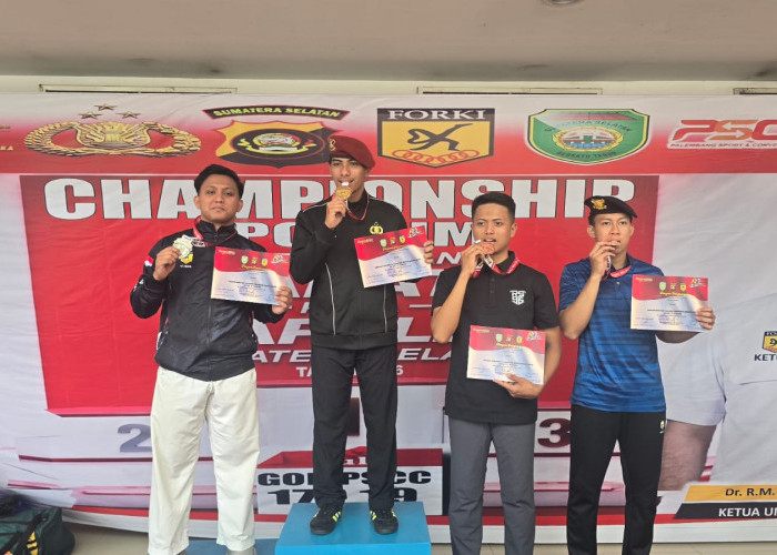 Tim Karate Polres Muara Enim Sabet 2 Emas dan 2 Perak di Kejuaraan Kapolda Cup 2026
