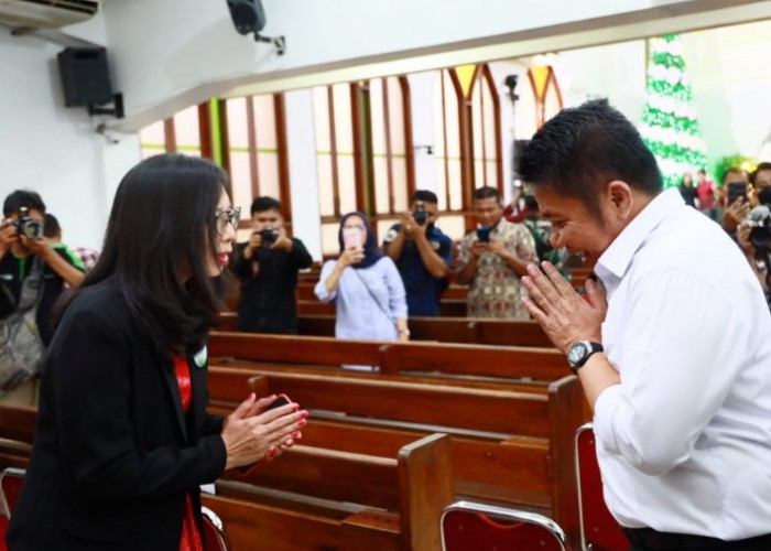 Monitor Gereja di Kota Palembang, Gubernur Sumatera Selatan Jamin Keamanan Jemaat Misa Natal