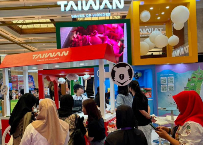 Paviliun Taiwan di Pameran Wisata KOMPAS Hadirkan Kejutan