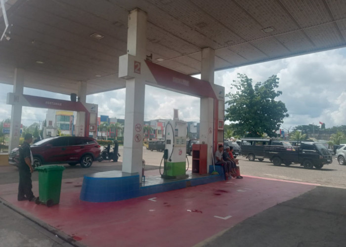 Harga Naik, Jalur Pengisian BBM di Muara Enim Ini Sepi