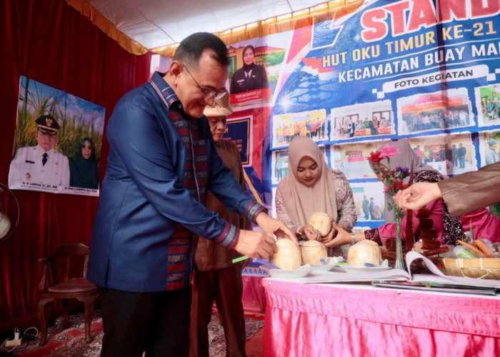 Buka Bazar UMKM dan Pasar Murah Meriahkan HUT OKU Timur ke-21 Tahun, Ini Kata Sekda Sumsel