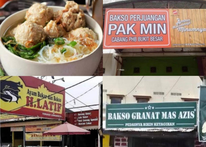 3 Tempat Makan Bakso Paling Enak dan Terpopuler di Palembang