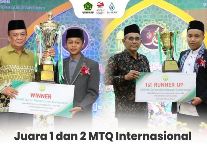 Selamat, 2 Hafidz Indonesia Raih Juara MTQ Internasional di Thailand, Salah Satunya Asal Sumsel