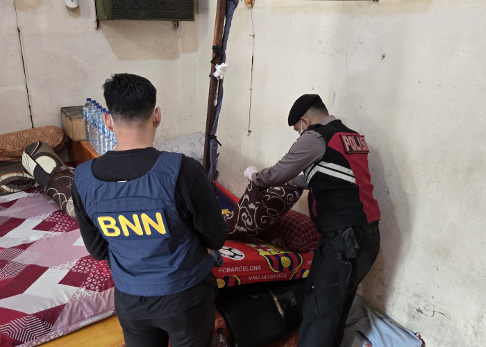Cegah Barang Terlarang, Lapas Muara Enim Gelar Razia Gabungan