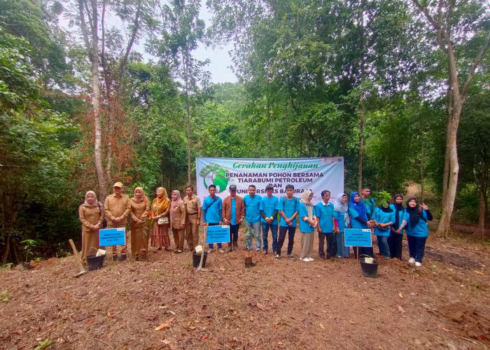 Tanam 1.500 Pohon di Hutan Kota Baturaja