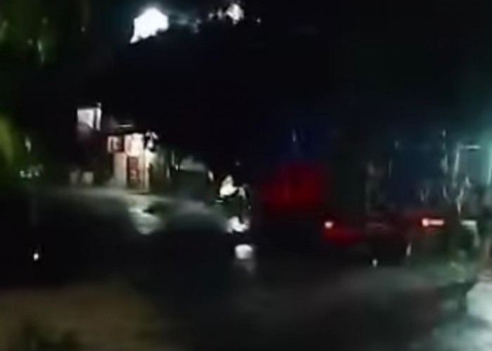 Kembali Berulah, Jalan Nasional di Muara Enim Amblas Gara-gara Angkutan Batu Bara