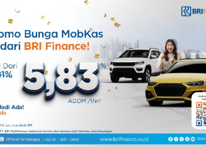 Dorong Pertumbuhan Ekonomi, BRI Finance Tawarkan Suku Bunga Kompetitif untuk Pembiayaan Mobil Bekas