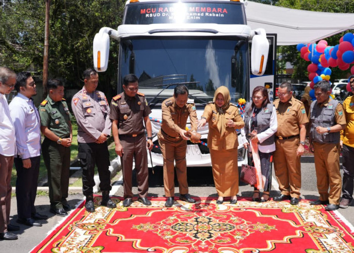 Bupati dan Wakil Bupati Muara Enim Luncurkan Mobil MCU Rabain MEMBARA  
