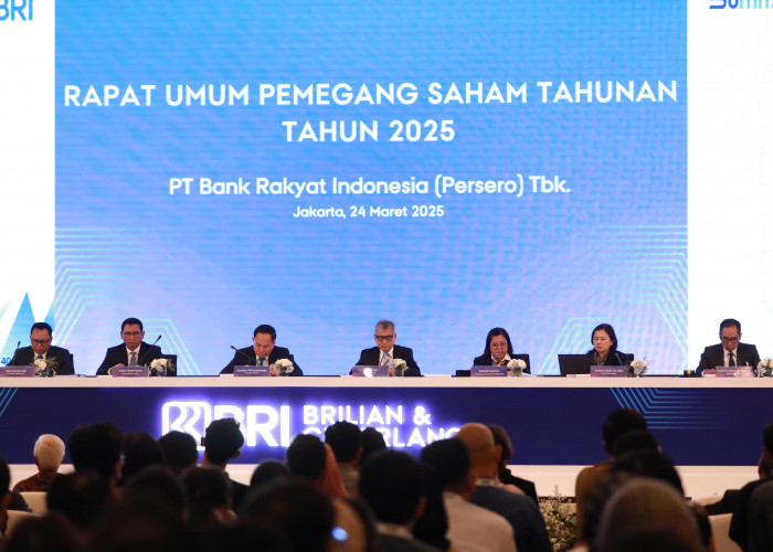 Gelar RUPST 2025, BRI Bagikan Dividen Rp51,73 triliun dan Bersiap Lakukan Buyback Rp3 triliun