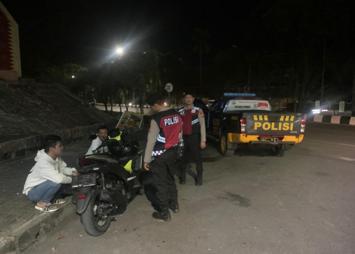 Patroli R4 Perintis Presisi Satuan Samapta Polres Muara Enim Cegah Potensi Kriminalitas 3C