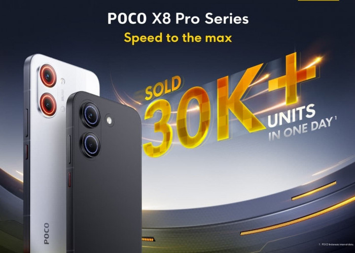 Mantap! POCO X8 Pro Series Terjual 30.000 Unit dalam Sehari