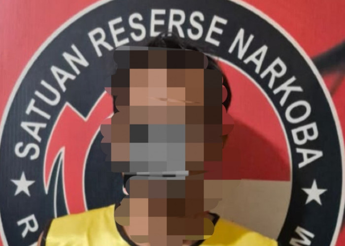 Satresnarkoba Polres Muara Enim Gagalkan Peredaran 42 Paket Sabu