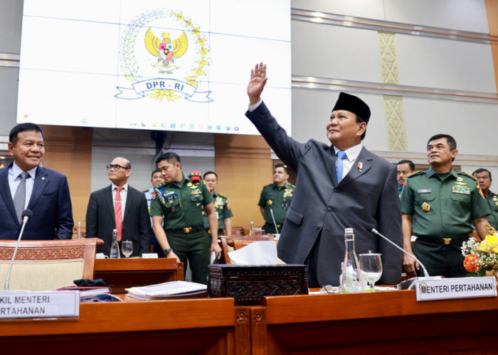 Rapat Terakhir Bersama Komisi I DPR RI, Prabowo Pamit dan Sampaikan Permohonan Maaf