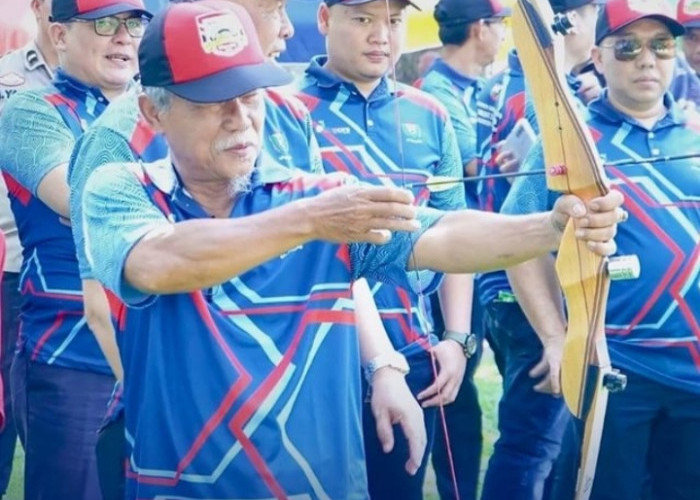 Staf Ahli Pemkab Muara Enim Buka Kejurprov Sirkuit 2 Panahan Sumsel