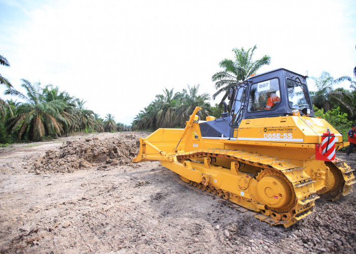 Groundbreaking Jalan Hauling, Gubernur Herman Deru Dorong Ekonomi dan Keselamatan