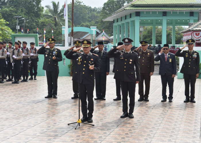 Tumbuhkan Semangat Juang dan Cinta Tanah Air, Polres Muara Enim Peringati Hari Pahlawan