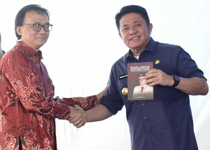 Launching Buku Biografi Kolonel TNI Purn Djarab, Gubernur Sumsel Harapkan Menginspirasi Generasi Muda