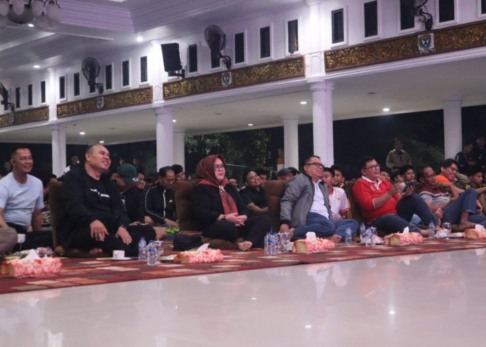 Ratusan Warga Muara Enim Berbaur dalam Nobar Final Piala Dunia 2026