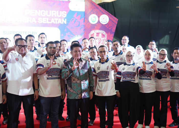 Lantik Pengurus Orado Sumsel, Gubernur Herman Deru Dorong Domino Jadi Olahraga Berprestasi