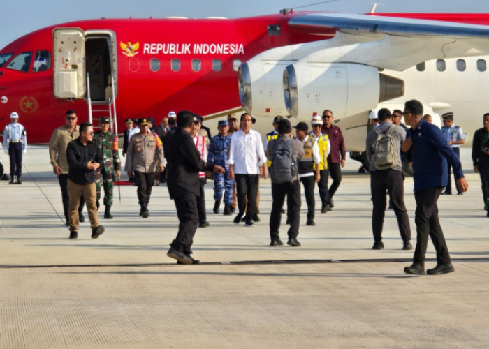 Proyek Bandara Ibu Kota Nusantara: Pendaratan Perdana Pesawat Presiden RI di Bandara IKN