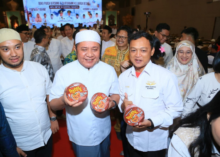 Buka Puasa Bersama HIPMI, Gubernur Herman Deru Tekankan Peran Pengusaha Muda Majukan Sumsel