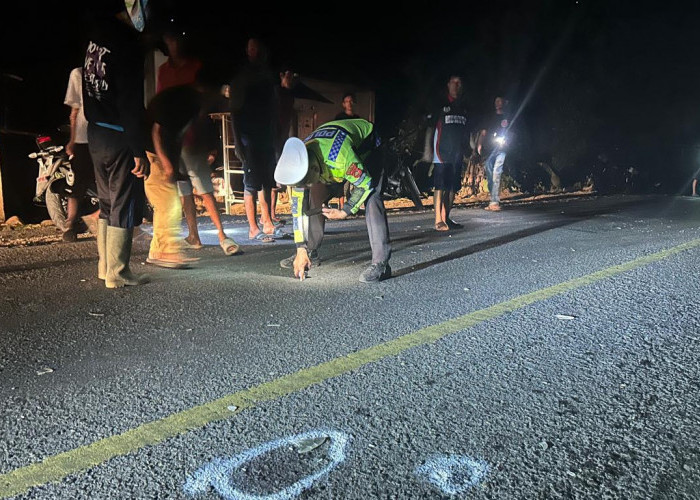 Kecelakaan Sepeda Motor Byson vs Toyota Kijang di Muara Enim, 1 Orang Tewas di TKP