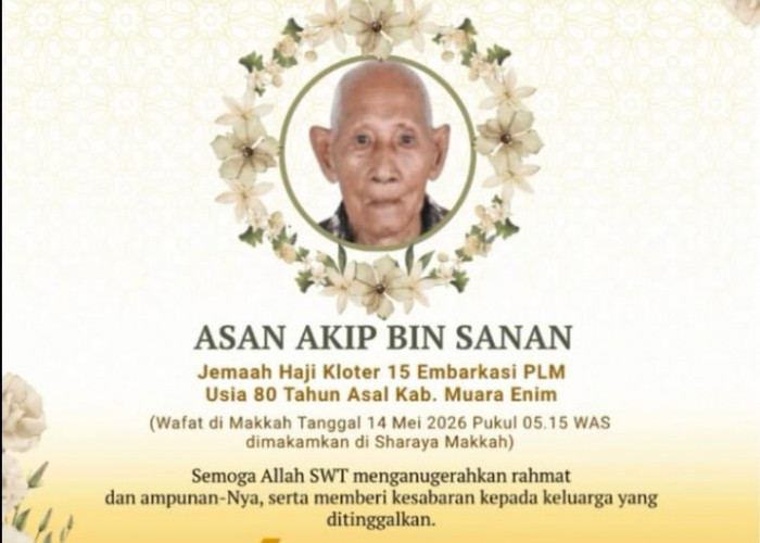 Jemaah Haji Asal Muara Enim Wafat di Makkah, Pemerintah Pastikan Hak Almarhum Diselesaikan