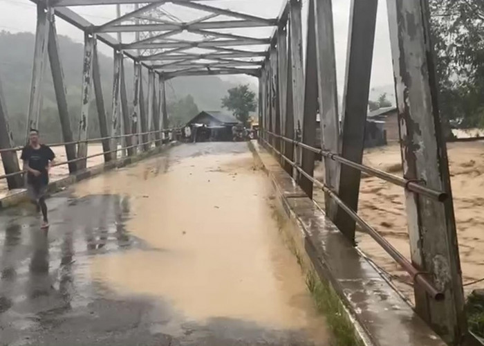 Sungai Lematang Meluap, Sejumlah Desa di Lahat Terendam Banjir