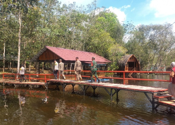 H+2 Idul Fitri, Danau Shuji Masih Sepi Pengunjung