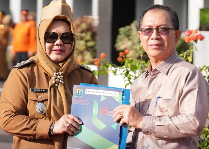 38 Tahun Mengabdi, Kepala BKPSDM Muara Enim Purnabakti