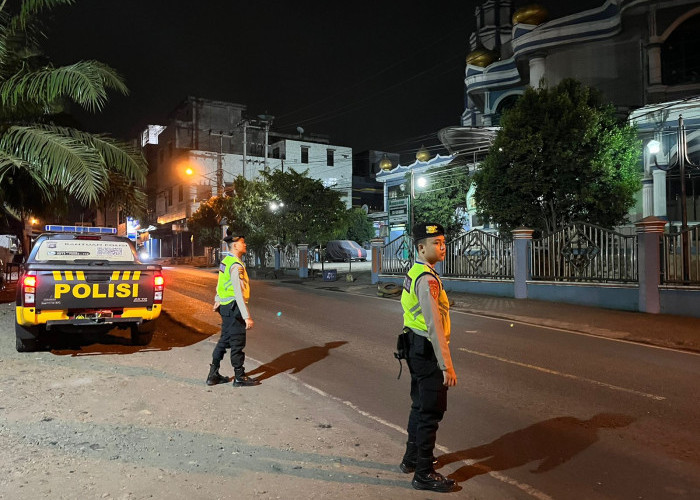 Polres Muara Enim Tingkatkan Patroli Malam untuk Antisipasi Kejahatan