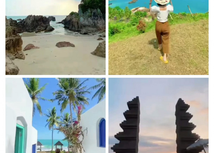 Inilah 5 Pantai tercantik di Lampung Selatan yang Wajib dikunjungi, Serasa liburan di bali dan di Santorini