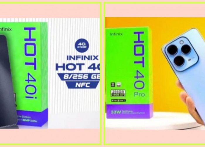 Infinix Hot 40 Pro dan Hot 40i, Spek Waw Harga Oke, Sepekan Diluncurkan Terjual 1.774 Unit
