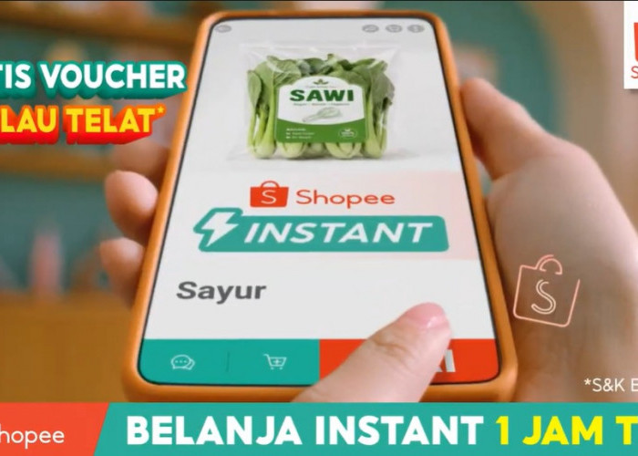 Butuh Belanja Cepat? Shopee Kini Hadirkan Layanan Belanja Instant 1 Jam Tiba dengan Diskon 50%