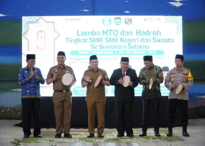 Cetak Generasi Emas, Pj Gubenur Buka Lomba MTQ dan Hadroh Tingkat SMA/SMK se-Sumsel