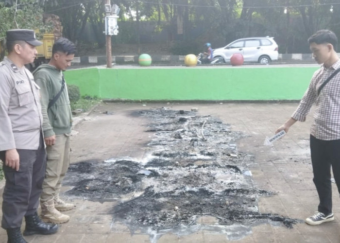 4 Lapak Permainan di Taman Adipura Muara Enim Diduga Dibakar, Segini Kerugian Korbannya
