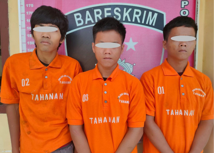 3 Pelaku Bobol Rumah Diringkus Team Puma Polsek Gelumbang, Lihat Tuh Tampangnya