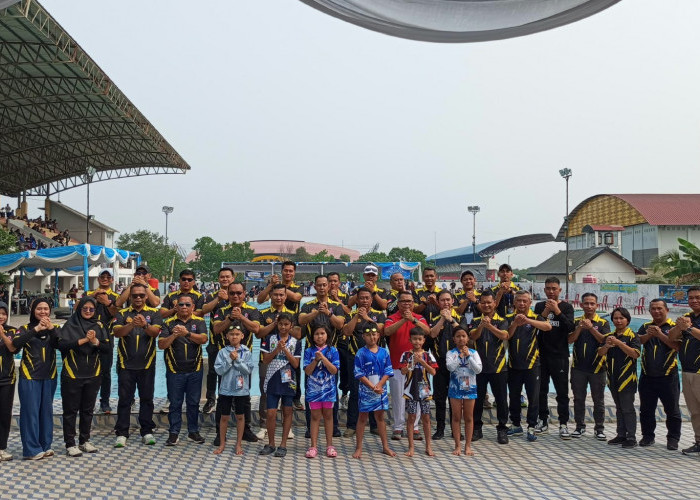 Ratusan Atlet Ramaikan Fun Swimming Kapolres Cup