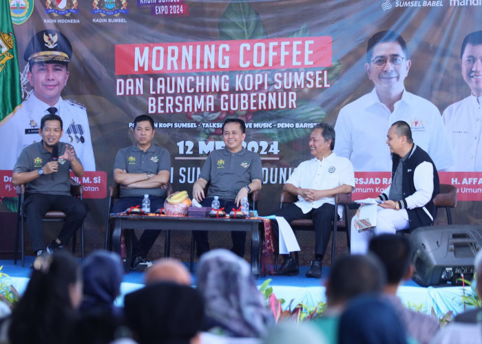 Ketua Umum KADIN Indonesia Apresiasi Dilaunchingnya Kopi Sumsel