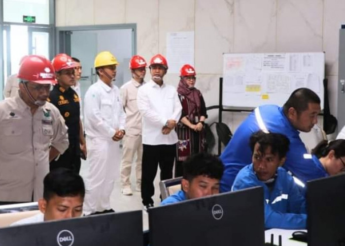 Pj Bupati Muara Enim Dorong Percepatan Operasional PLTU Sumsel 1