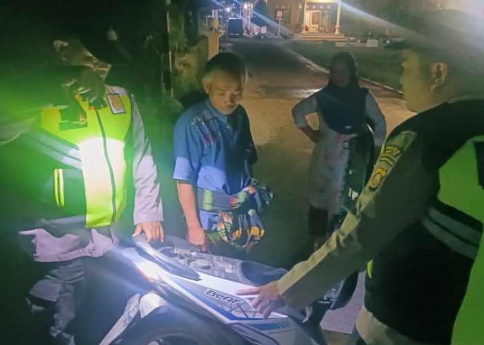 Tekan Aksi Kejahatan, Polsek Rambang Gelar Razia KRYD