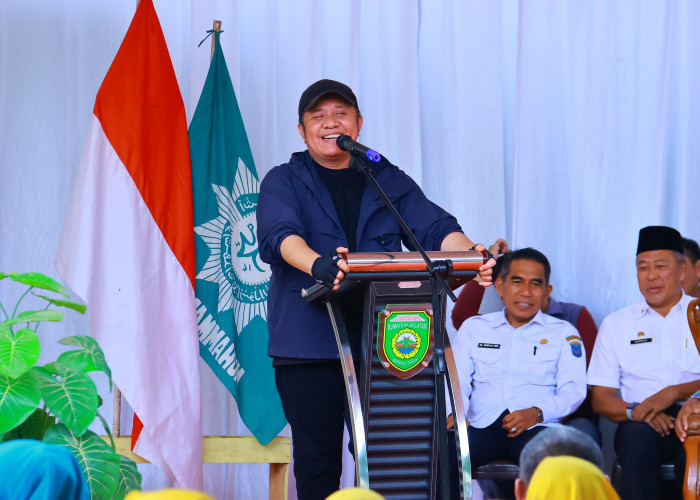 Gubernur Herman Deru Serap Aspirasi Pembangunan Jembatan dan Masjid