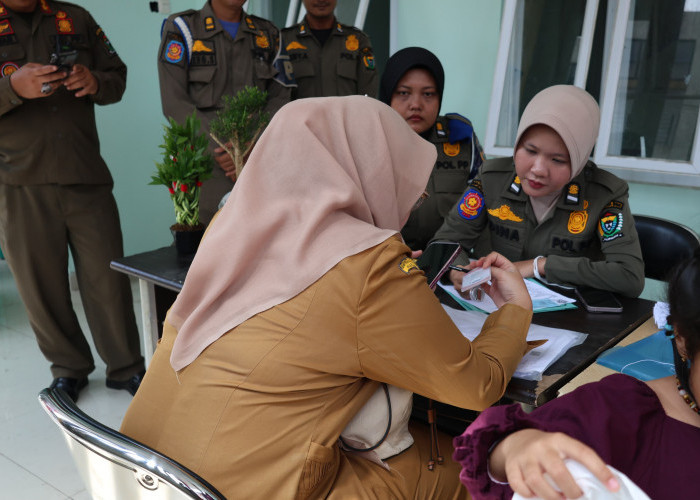 Keluyuran di Jam Kerja, 5 ASN Pemkab Muara Enim Terjaring Razia Satpol PP