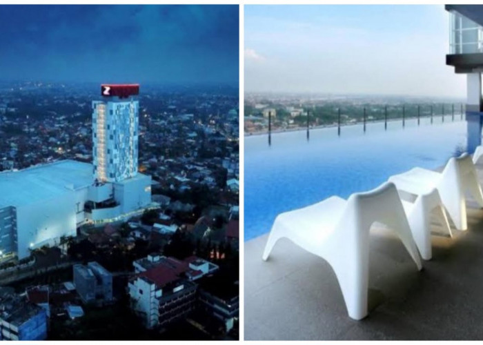 Nginap di Hotel Tertinggi di Palembang, Lantai 25 Panorama Indah, Berasa Tidur dan Berenang di Atas Awan 
