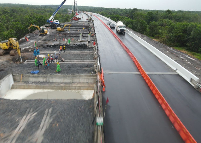 Jalan Tol Betung- Jambi Ditargetkan 2024 Selesai