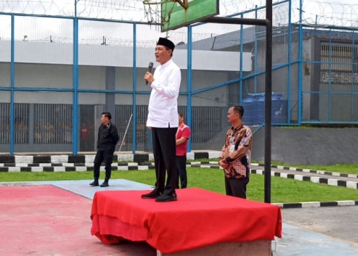 Bupati Edison Motivasi Warga Binaan Lapas Kelas IIB Muara Enim