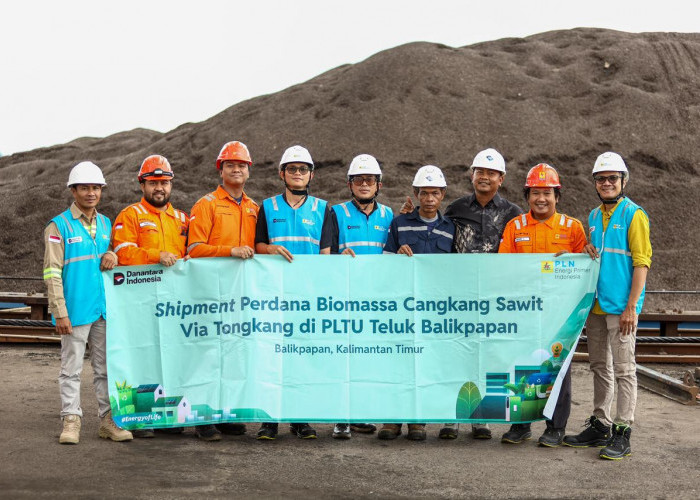 Kirim 6.700 Ton Cangkang Sawit, Optimis Capai Target 2026